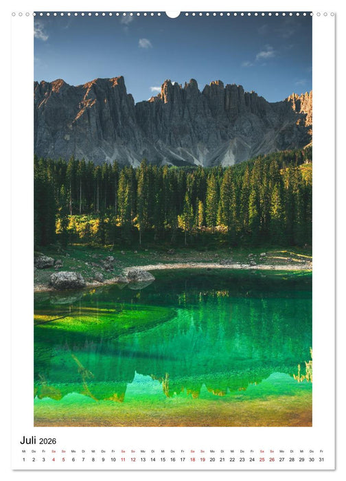 Alpenblicke - Ein Jahr in den Alpen (CALVENDO Premium Wandkalender 2026)