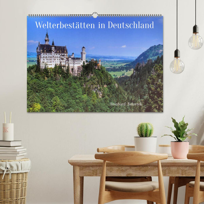 Welterbestätten in Deutschland (CALVENDO Wandkalender 2026)