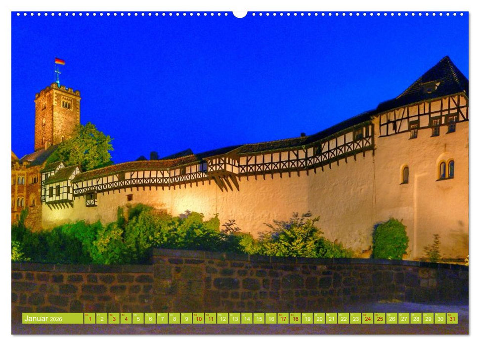 Welterbestätten in Deutschland (CALVENDO Wandkalender 2026)