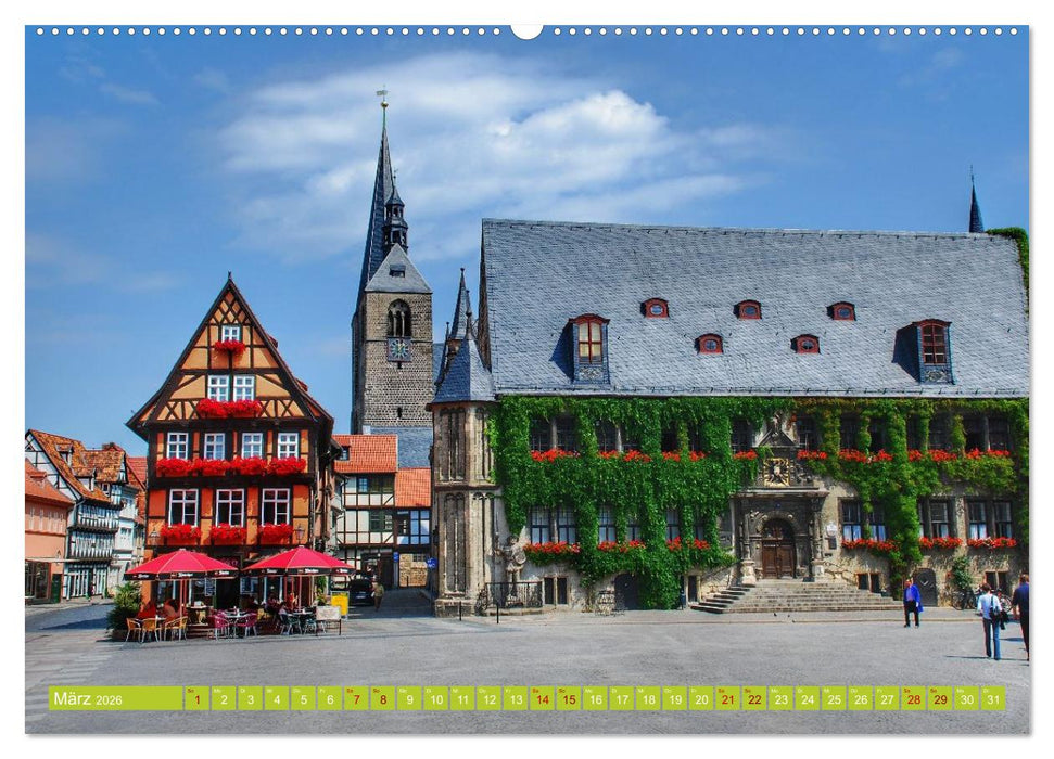 Welterbestätten in Deutschland (CALVENDO Wandkalender 2026)