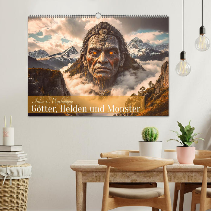 Inka-Mythologie - Götter, Helden und Monster (CALVENDO Wandkalender 2026)