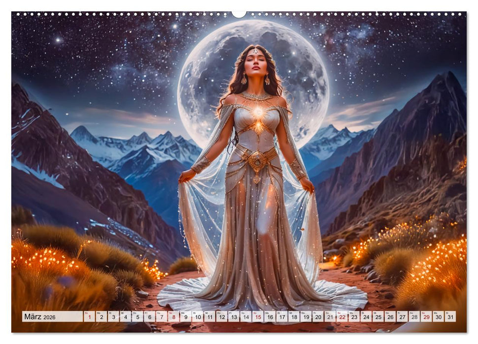 Inka-Mythologie - Götter, Helden und Monster (CALVENDO Wandkalender 2026)