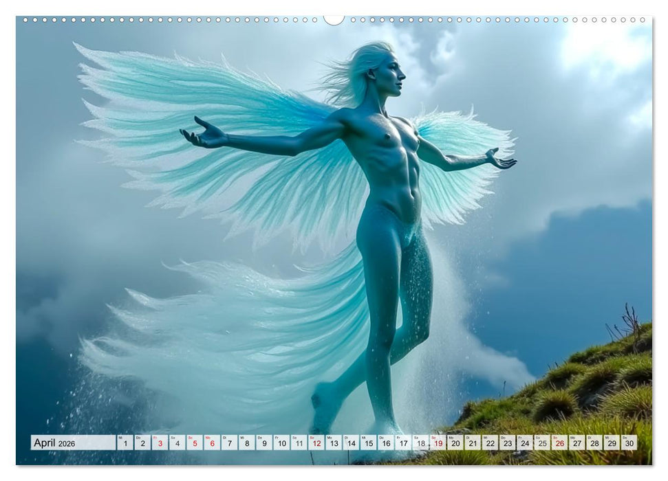 Inka-Mythologie - Götter, Helden und Monster (CALVENDO Premium Wandkalender 2026)