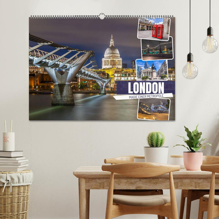 LONDON Magie einer Metropole (CALVENDO Wandkalender 2026)