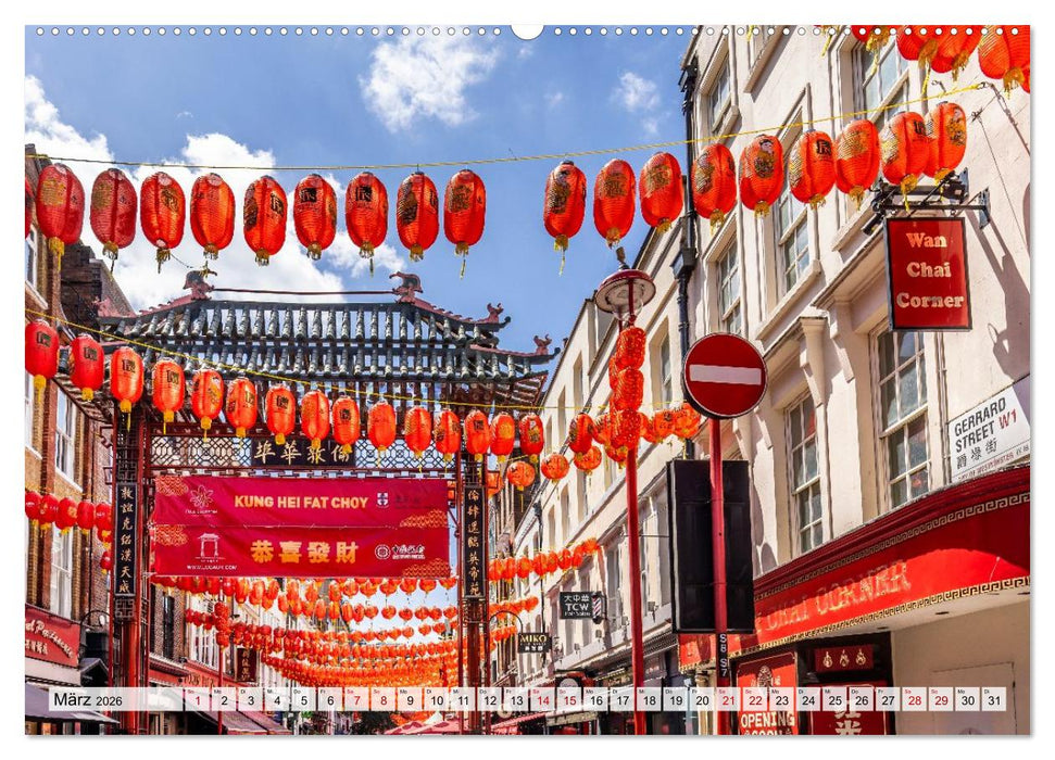 LONDON Magie einer Metropole (CALVENDO Wandkalender 2026)