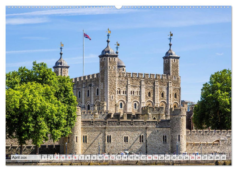 LONDON Magie einer Metropole (CALVENDO Wandkalender 2026)
