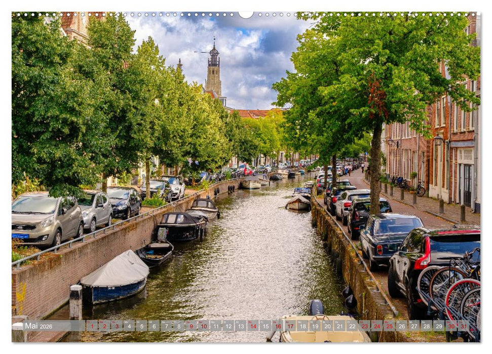 Ein Blick auf Haarlem (CALVENDO Premium Wandkalender 2026)