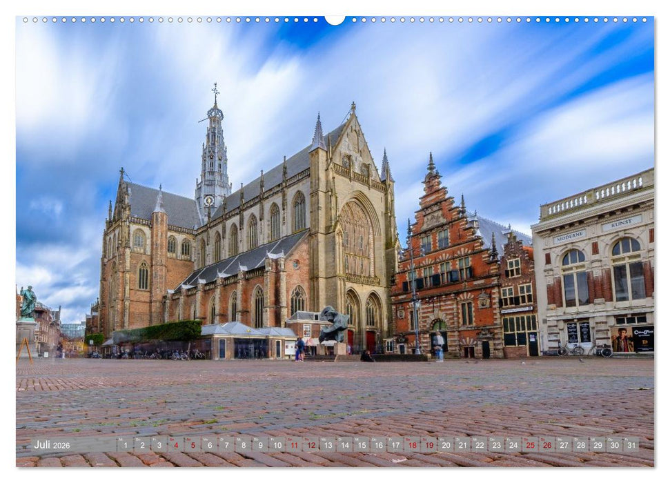 Ein Blick auf Haarlem (CALVENDO Premium Wandkalender 2026)