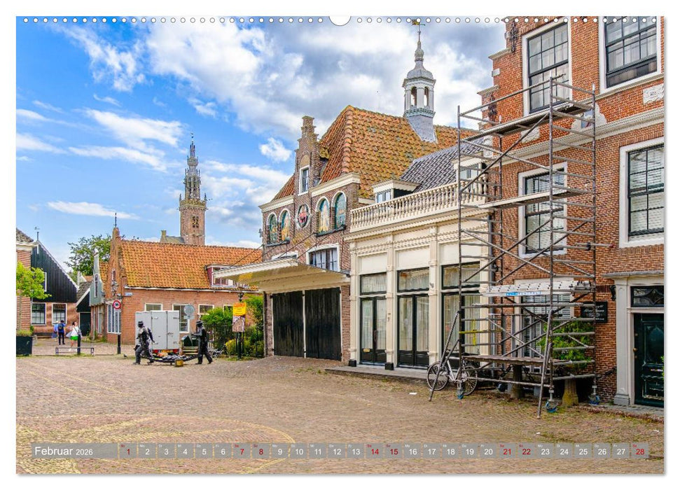 Ein Blick auf Edam (CALVENDO Wandkalender 2026)