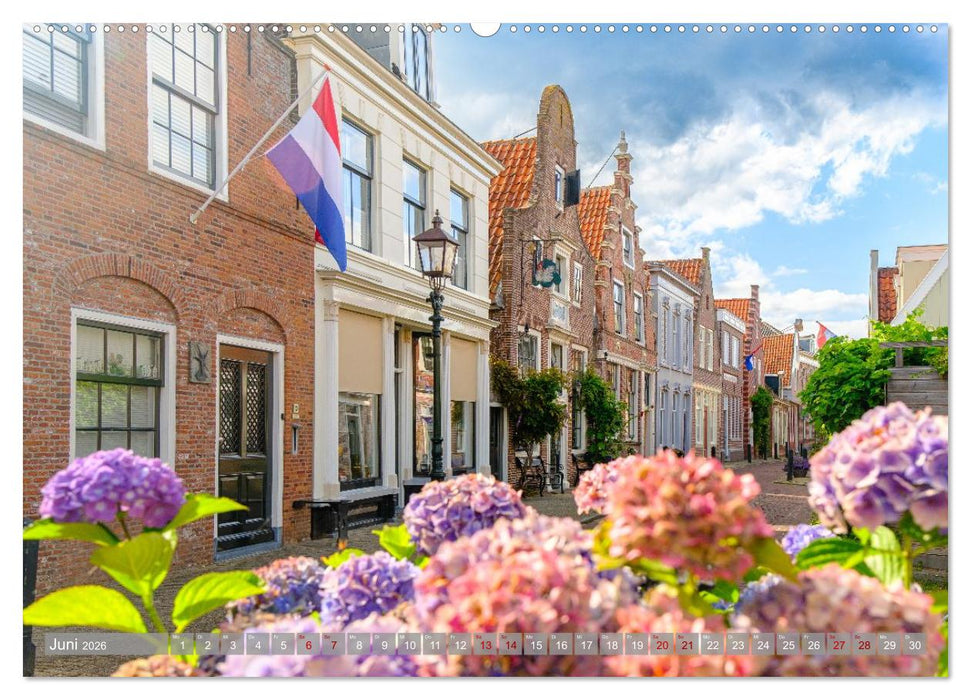 Ein Blick auf Edam (CALVENDO Wandkalender 2026)