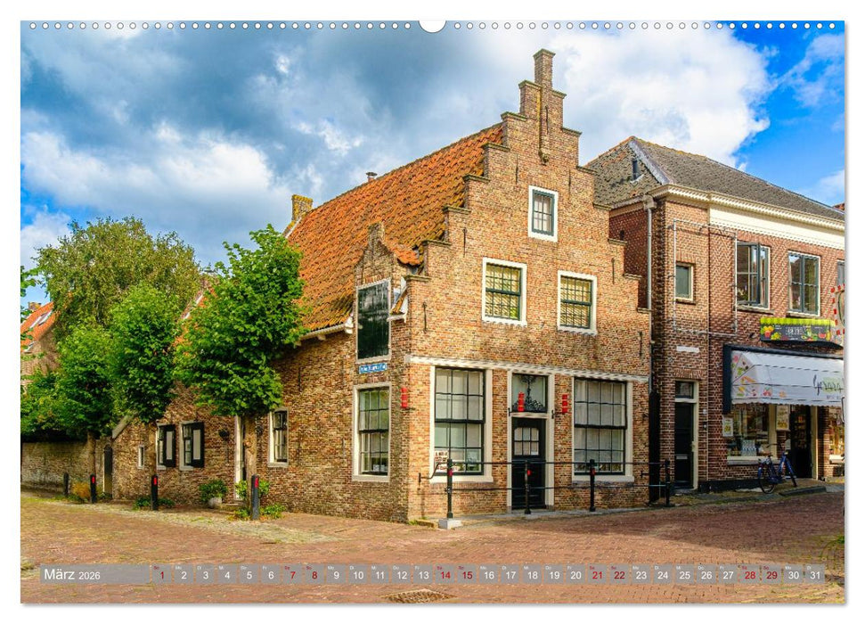 Ein Blick auf Edam (CALVENDO Premium Wandkalender 2026)