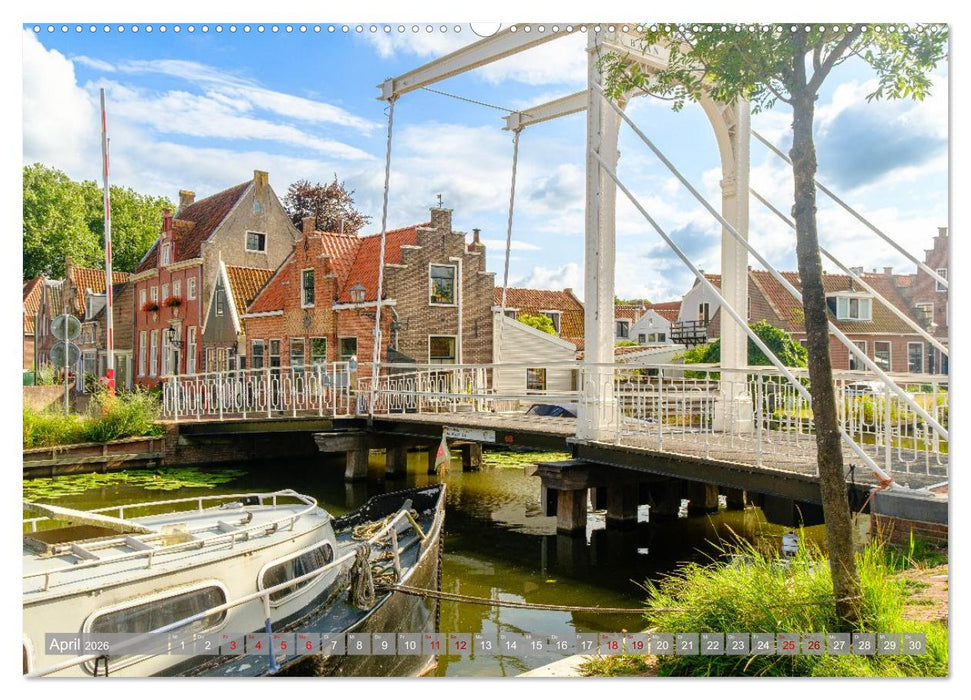 Ein Blick auf Edam (CALVENDO Premium Wandkalender 2026)