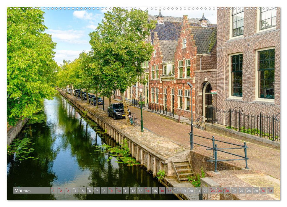 Ein Blick auf Edam (CALVENDO Premium Wandkalender 2026)