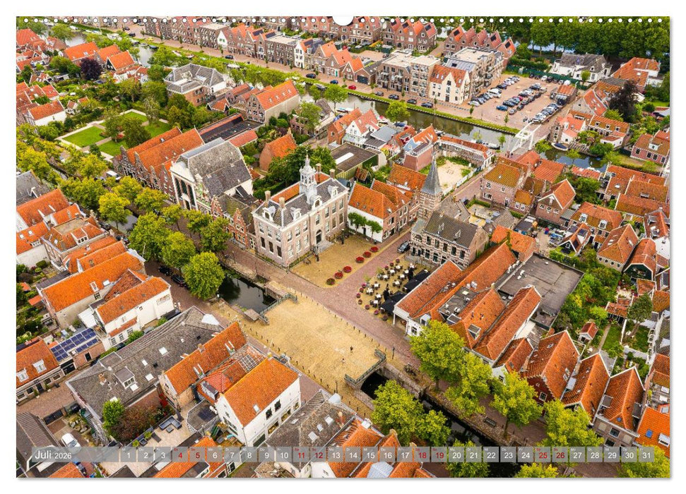 Ein Blick auf Edam (CALVENDO Premium Wandkalender 2026)