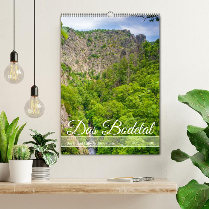 Das Bodetal - Der Grand Canyon des Ostens (CALVENDO Wandkalender 2026)