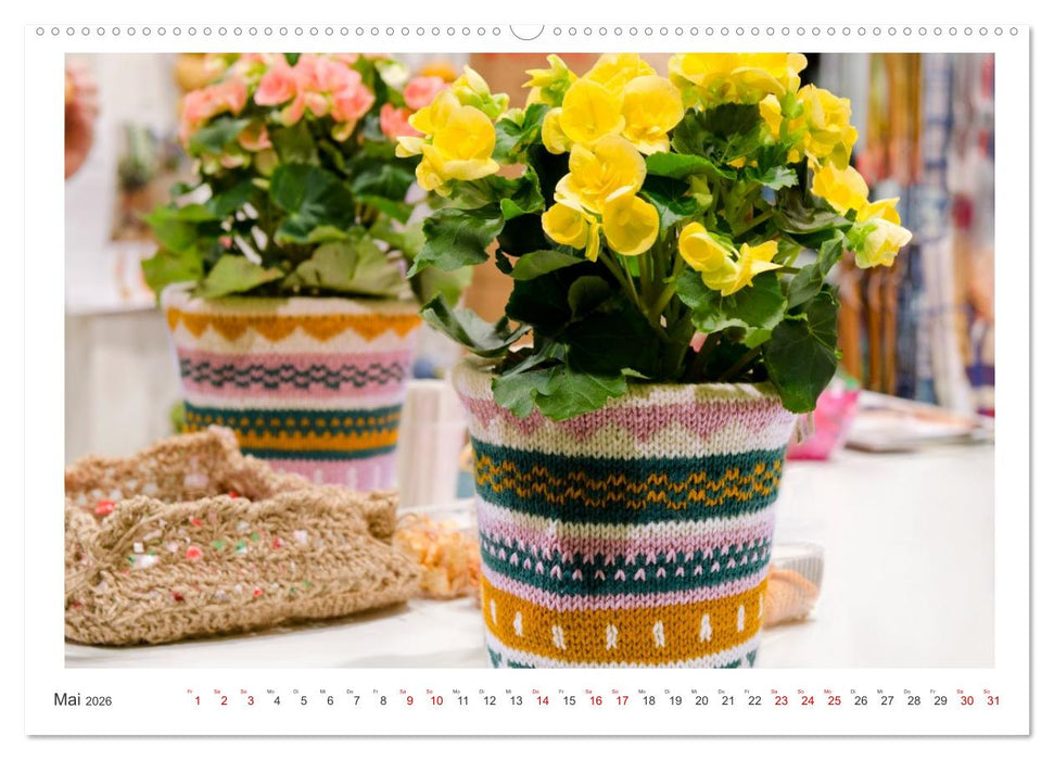 Handarbeit macht glücklich (CALVENDO Wandkalender 2026)
