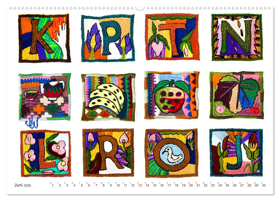 Handarbeit macht glücklich (CALVENDO Wandkalender 2026)