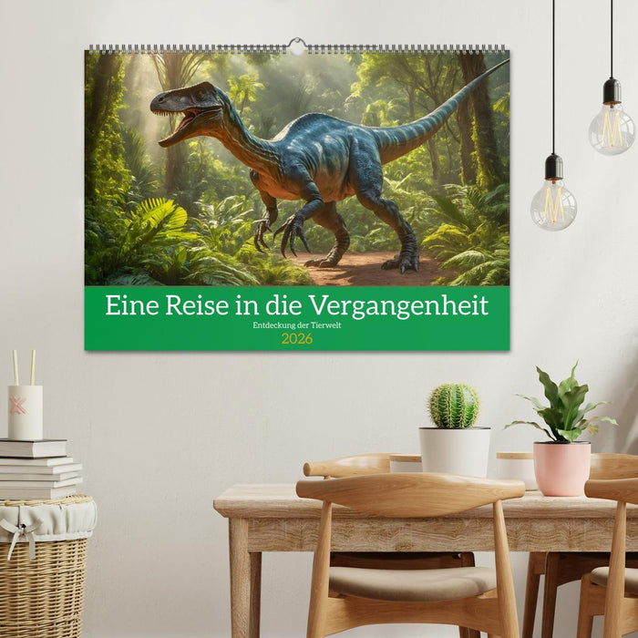 Eine Reise in die Vergangenheit - Entdeckung der Tierwelt (CALVENDO Wandkalender 2026)