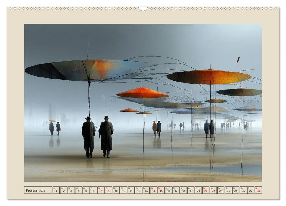 Die Logik des Unwirklichen (CALVENDO Wandkalender 2026)