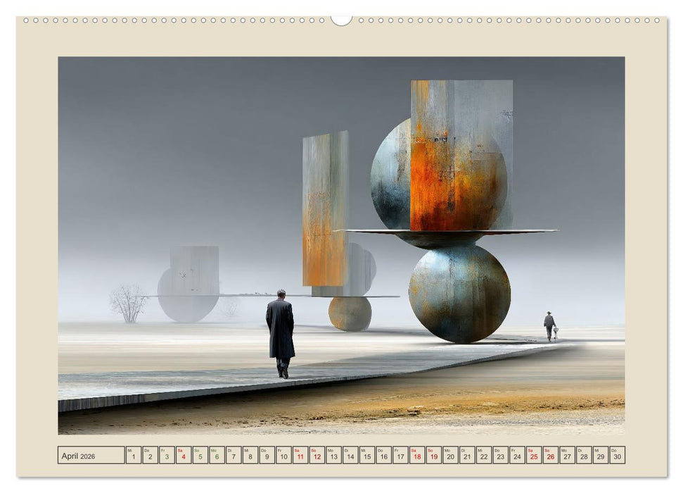 Die Logik des Unwirklichen (CALVENDO Wandkalender 2026)