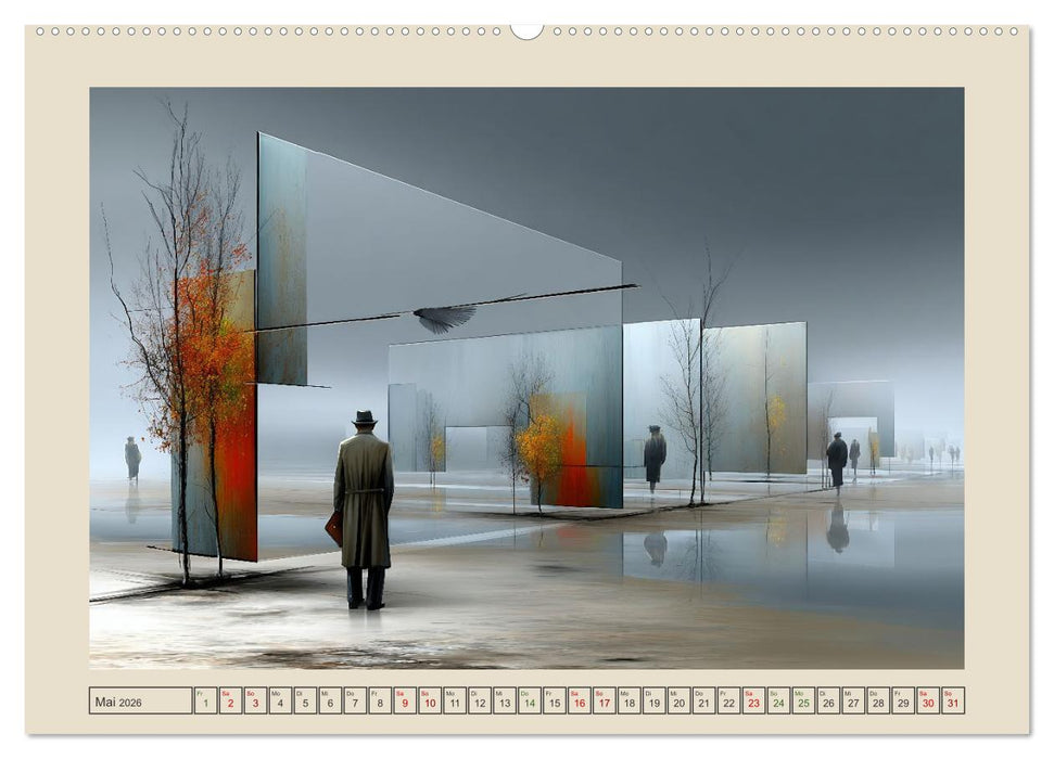 Die Logik des Unwirklichen (CALVENDO Wandkalender 2026)