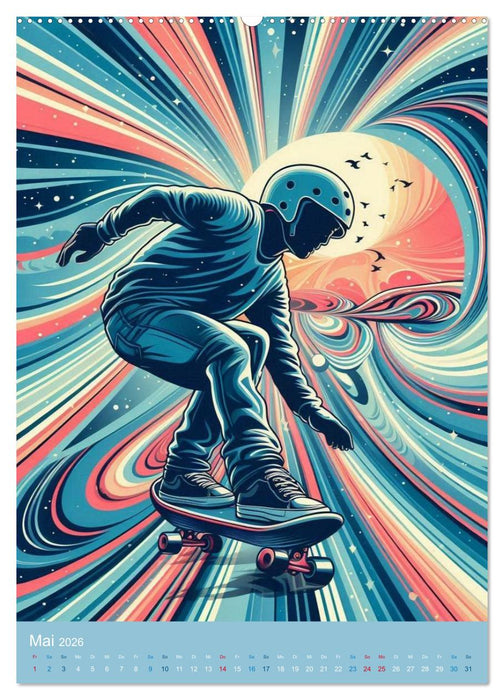 Auf dem Weg zu Gold - Ein Jahr mit Olympischen Sportarten (CALVENDO Wandkalender 2026)