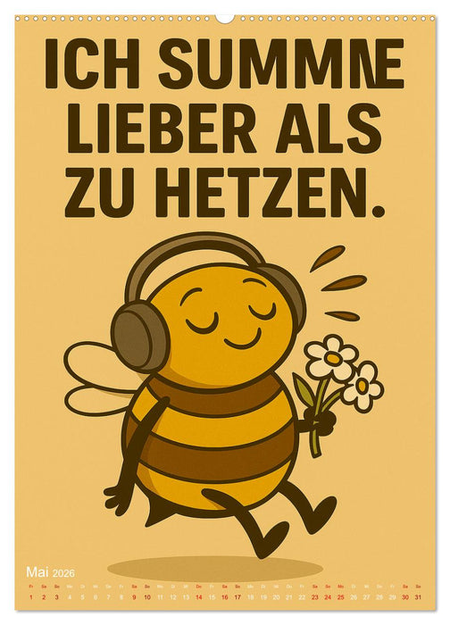 Tierisch eigenwillig - Weil normal langweilig wäre (CALVENDO Wandkalender 2026)