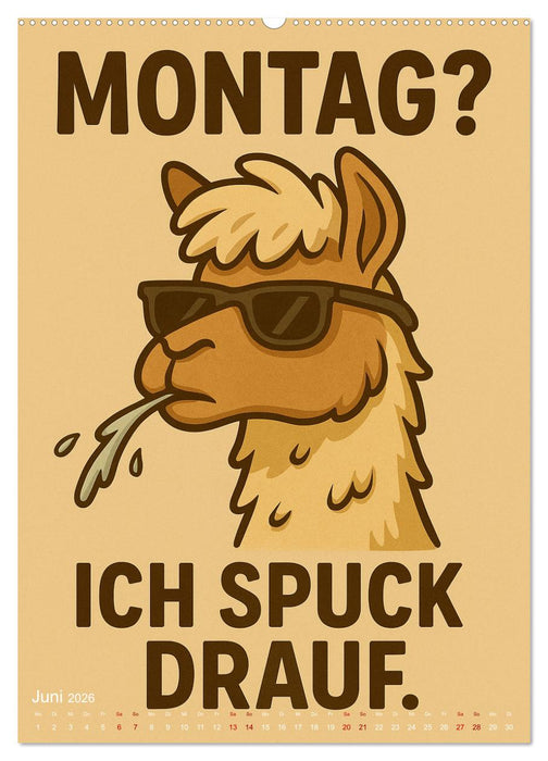 Tierisch eigenwillig - Weil normal langweilig wäre (CALVENDO Wandkalender 2026)