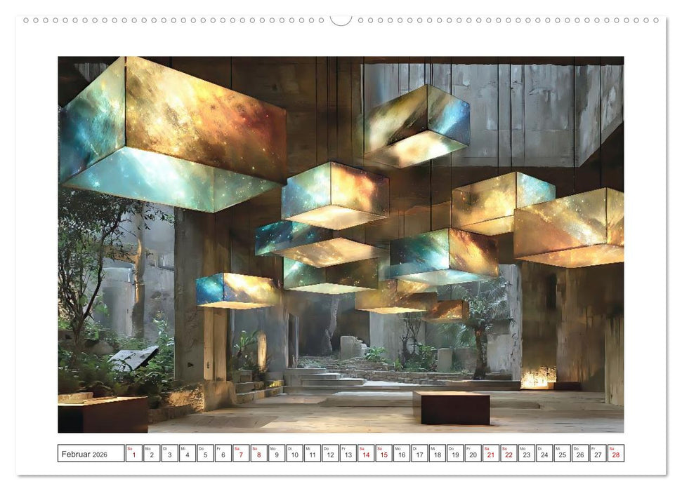 Licht trifft Beton (CALVENDO Wandkalender 2026)