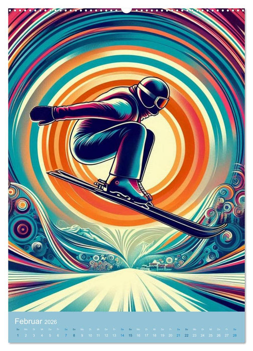 Auf dem Weg zu Gold - Ein Jahr mit Olympischen Sportarten (CALVENDO Premium Wandkalender 2026)