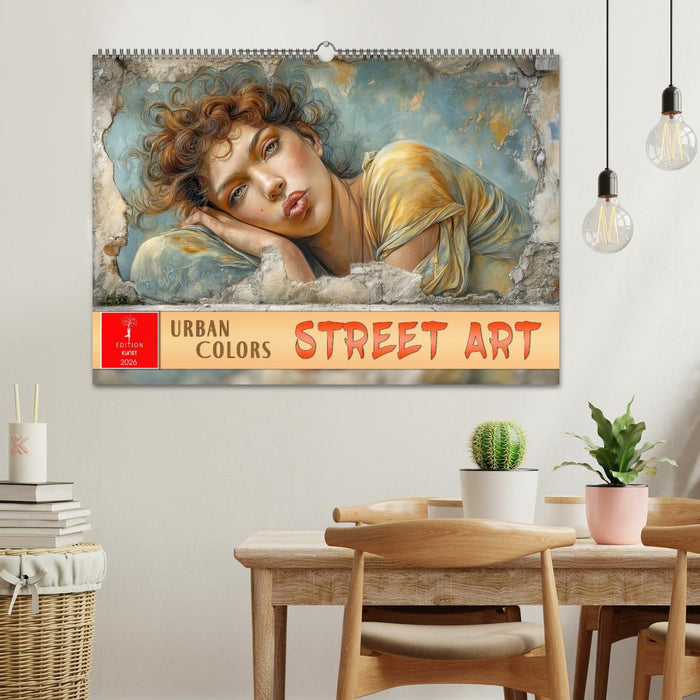 Street Art - Urban Colors (CALVENDO Wandkalender 2026)
