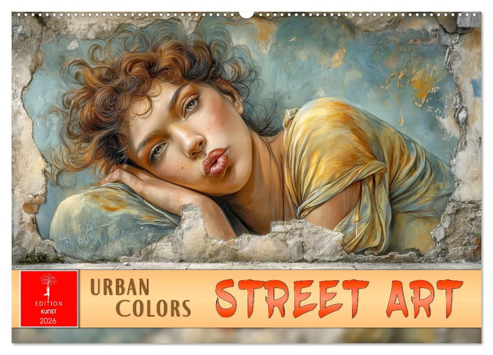 Street Art - Urban Colors (CALVENDO Wandkalender 2026)