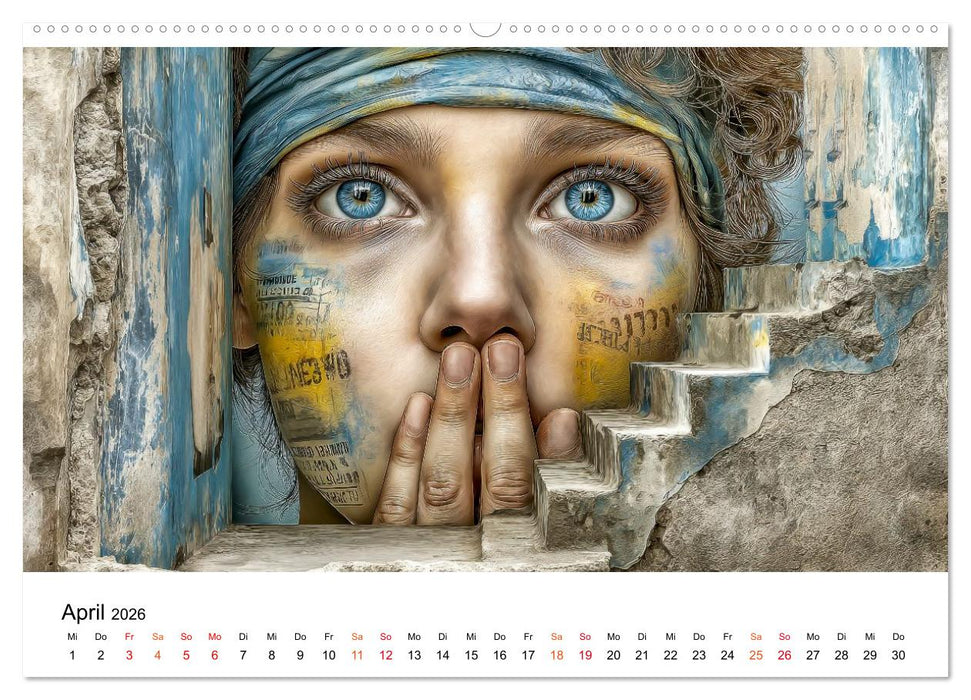 Street Art - Urban Colors (CALVENDO Wandkalender 2026)