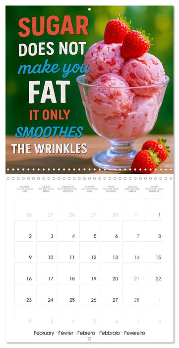 Sweets, I love you (CALVENDO Monthly Calendar 2026)