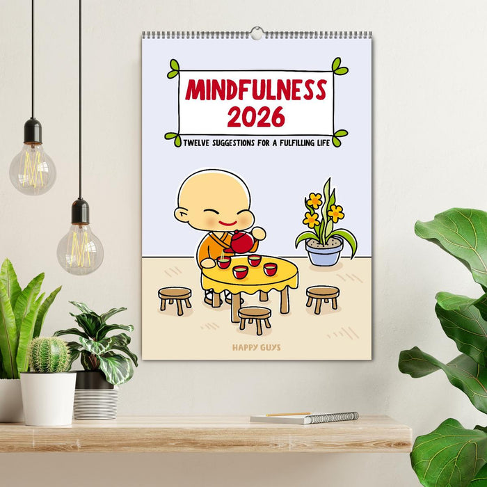 Mindfulness 2026 (CALVENDO Monthly Calendar 2026)