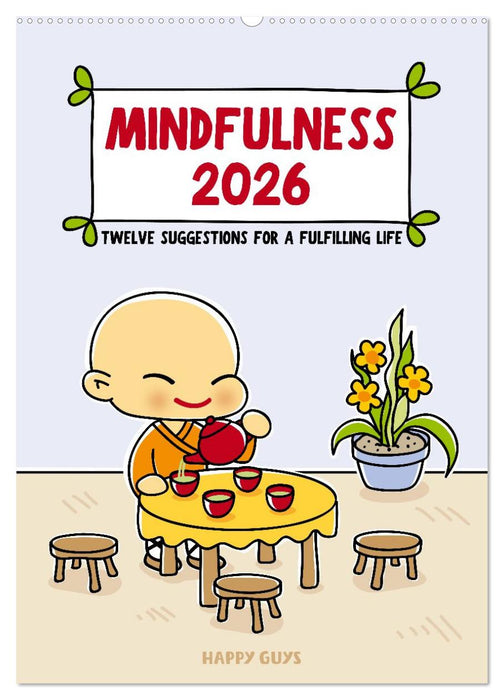 Mindfulness 2026 (CALVENDO Monthly Calendar 2026)