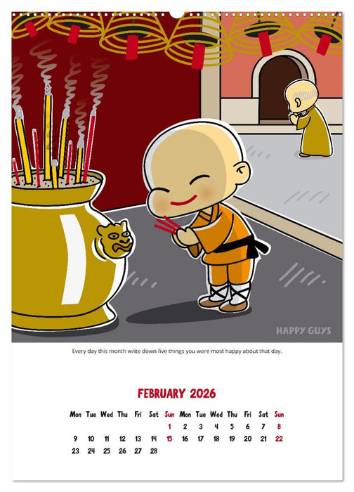 Mindfulness 2026 (CALVENDO Monthly Calendar 2026)