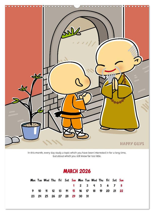 Mindfulness 2026 (CALVENDO Monthly Calendar 2026)