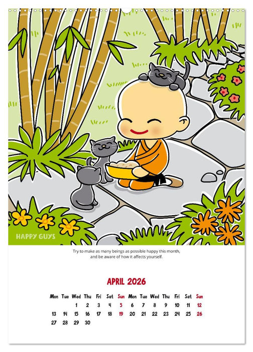 Mindfulness 2026 (CALVENDO Monthly Calendar 2026)
