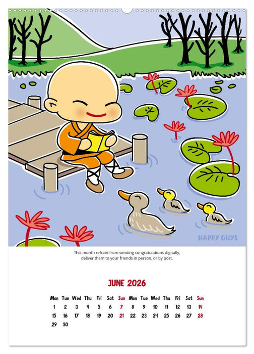 Mindfulness 2026 (CALVENDO Monthly Calendar 2026)