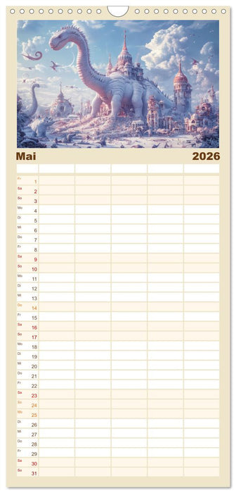 Traumhafte Illusionen - Imaginär und surreal (CALVENDO Familienplaner 2026)