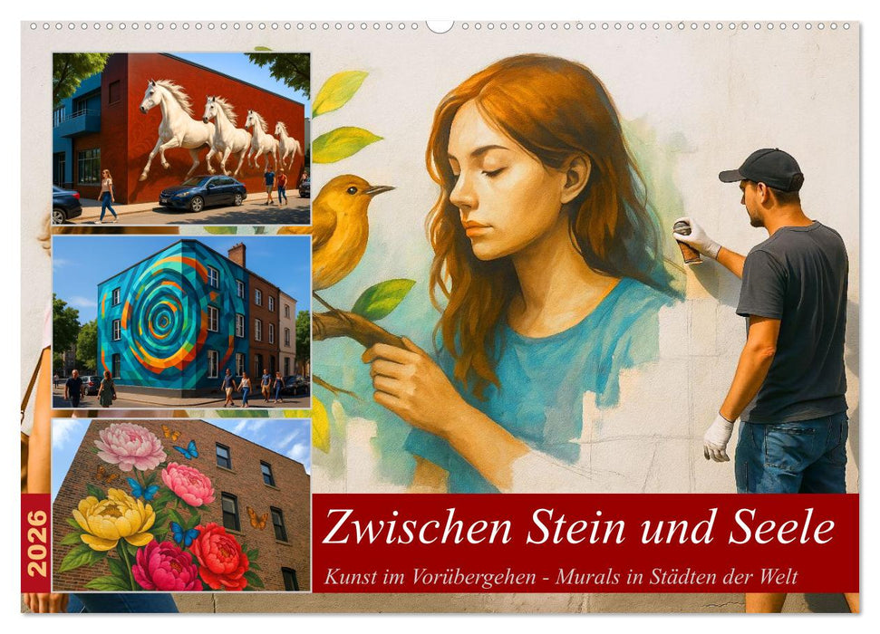 Zwischen Stein und Seele (CALVENDO Wandkalender 2026)