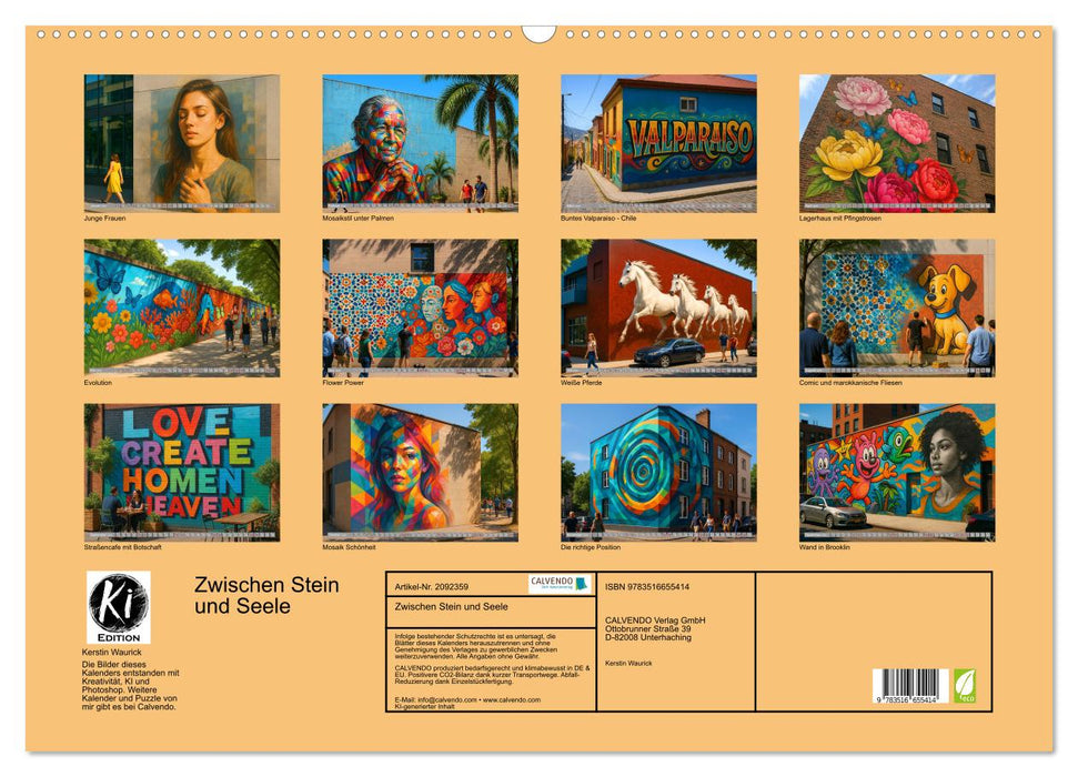Zwischen Stein und Seele (CALVENDO Wandkalender 2026)