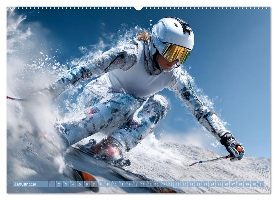 Große Momente des Sports (CALVENDO Premium Wandkalender 2026)