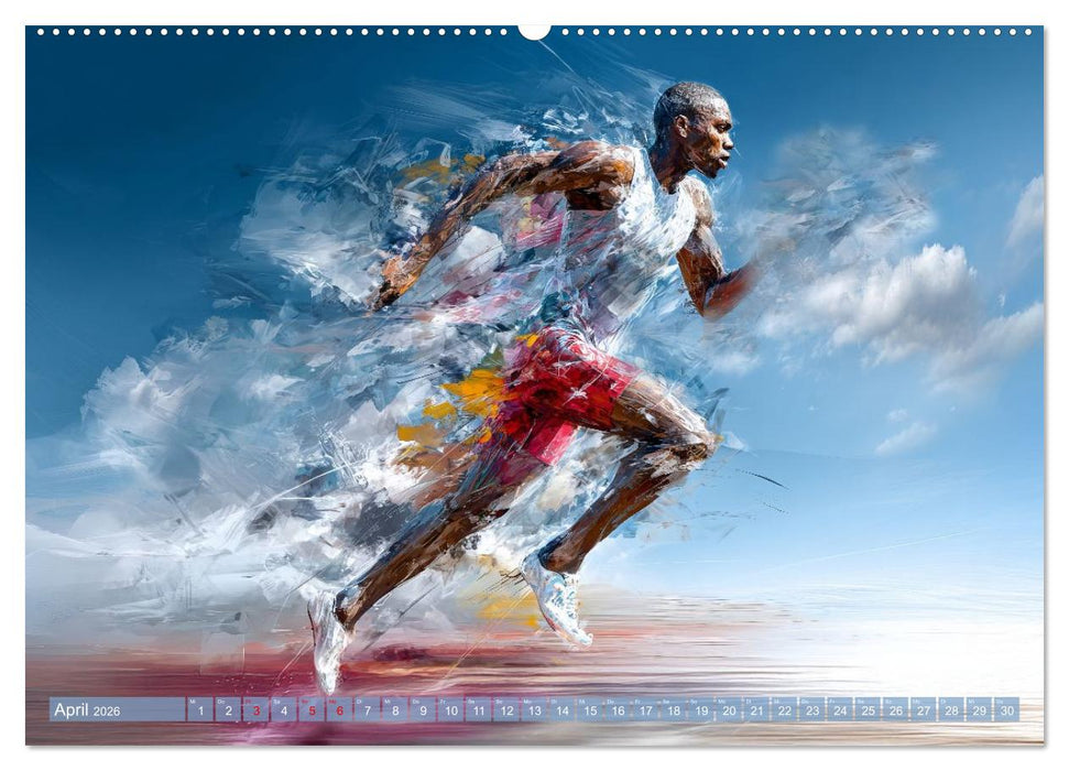 Große Momente des Sports (CALVENDO Premium Wandkalender 2026)