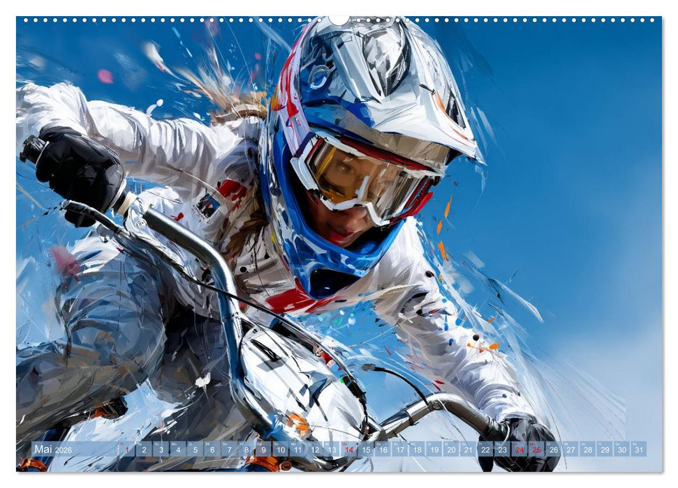 Große Momente des Sports (CALVENDO Premium Wandkalender 2026)