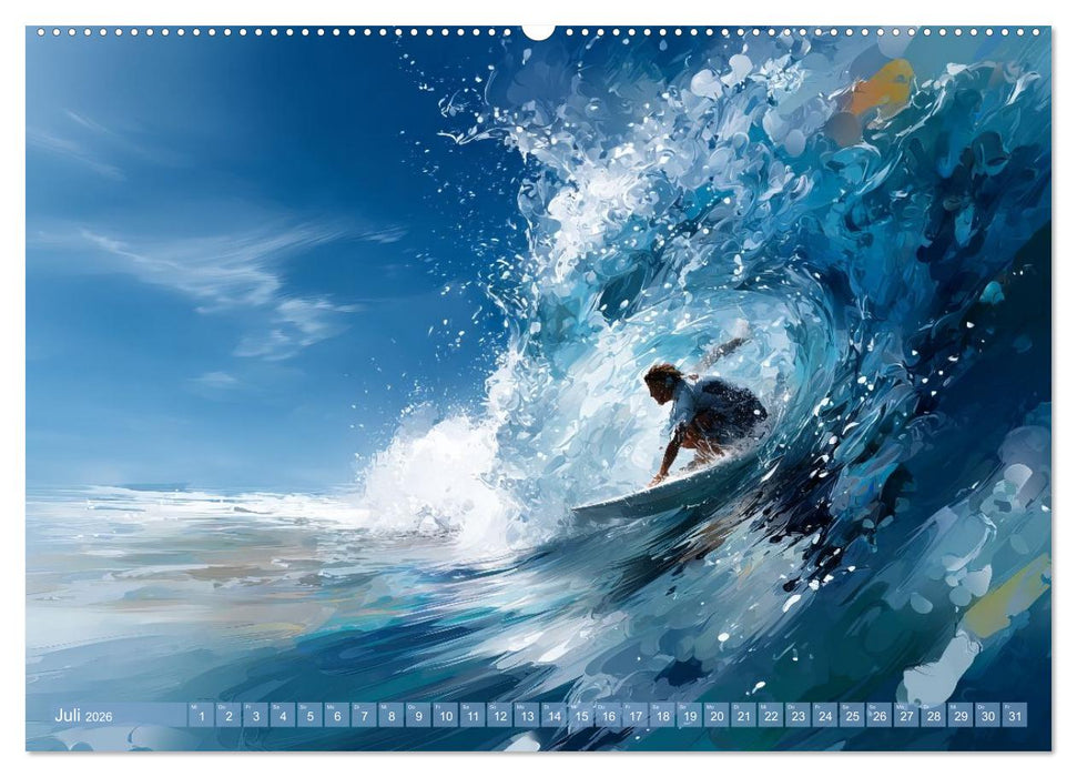 Große Momente des Sports (CALVENDO Premium Wandkalender 2026)