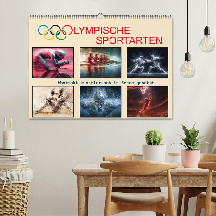 Olympische Sportarten (CALVENDO Wandkalender 2026)