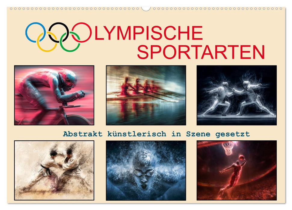 Olympische Sportarten (CALVENDO Wandkalender 2026)