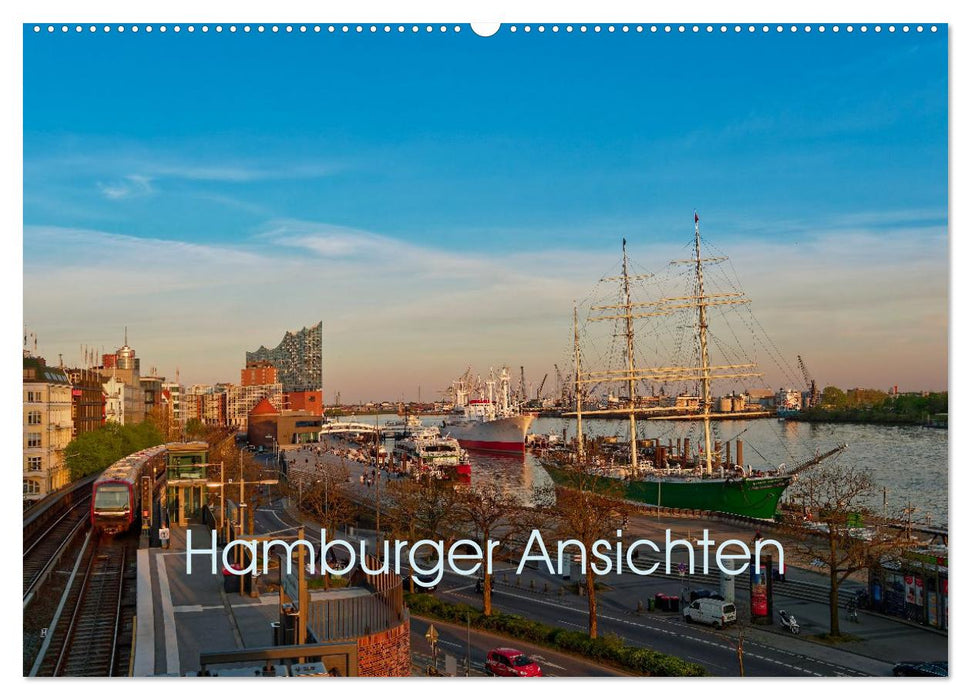 Hamburger Ansichten (CALVENDO Wandkalender 2026)